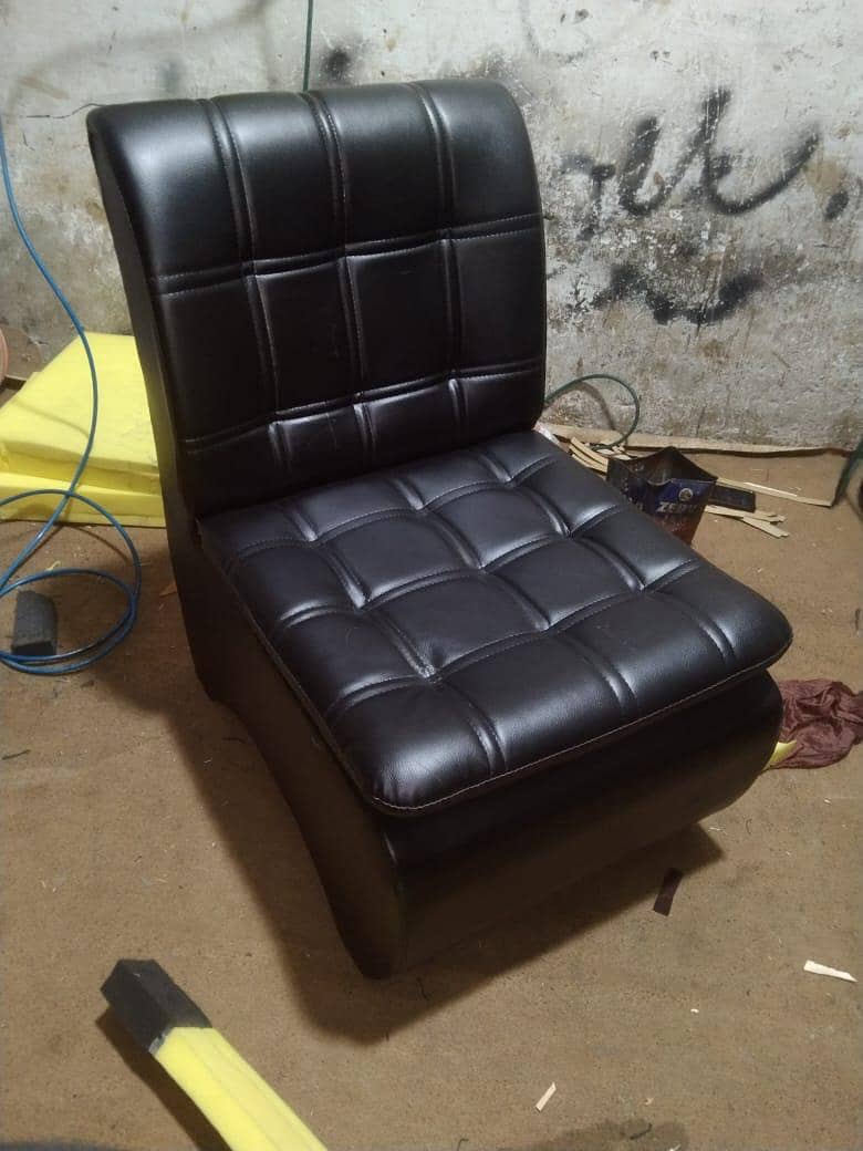 Puff Sofa/Single Seater Sofa/Visitor Sofa/Office Sofa/Sofa 1