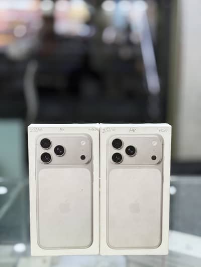 iPhone 17Pro Max Silver 256GB Non PTA HK Non Active Box Packed