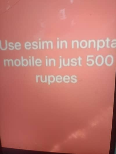 esim available pTA phone number