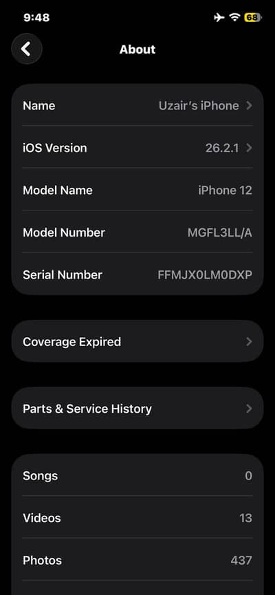 Iphone 12 jv 64gb water pack sealed.