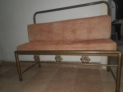 Iron sofa 2 seater