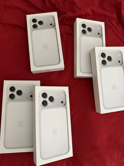 Iphone 17 Pro 128 gb Non-PTA box pack. Silver color