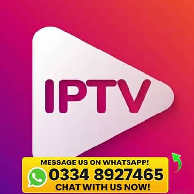 IPTV Subscription – HD Channels, Movies & Series