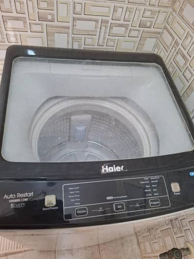 Haier automatic washing machine 9 kg