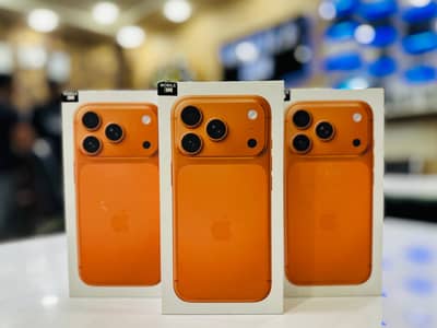 Apple Iphone 17 Pro 256GB Cosmic Orange Box Pack Dual E-SIM Unlock