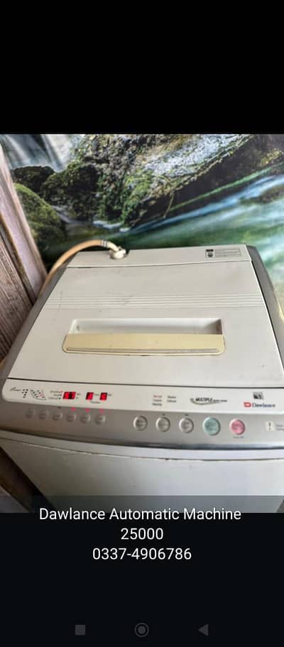 dawlance automatic washing machine