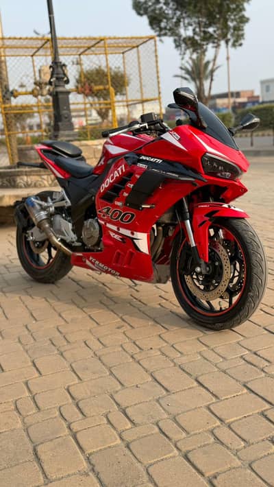 Replica Ducati 400CC Bike | 5020 KM | A++ Condition | One Hand Use
