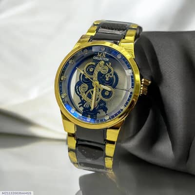 MK COLLECTION LUXURY SKELETON WATCH FOR MEN
