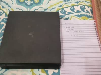 PS4 Slim with 1 original Dualshock Controller