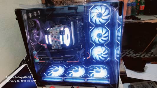 Thunder TGC 666 Triple Glass Gaming Pc Case With 3 Fans Or 6 Fans