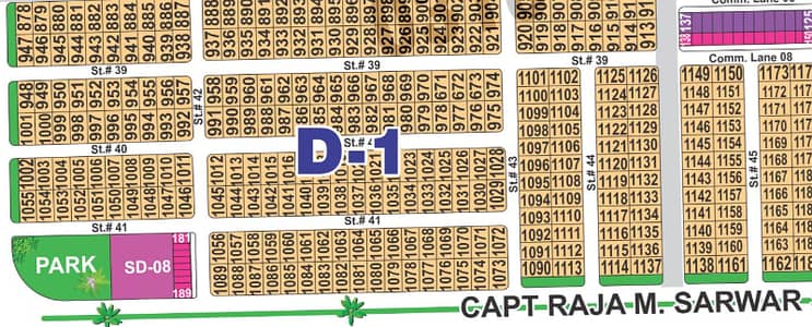 Sector D DHA Multan 1 Kanal Royal Living Plot for Your Dream Home