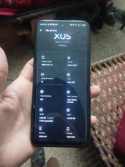 Infinix hot 12 6/128