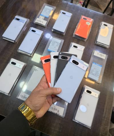 Google Pixel 7a ( Pixel 7 Pixel 8 Pixel 7Pro) PTA Approved Box Pack