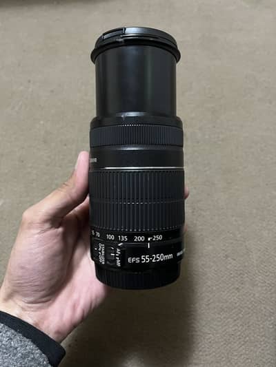 55-250mm EFS Canon Mount Lens