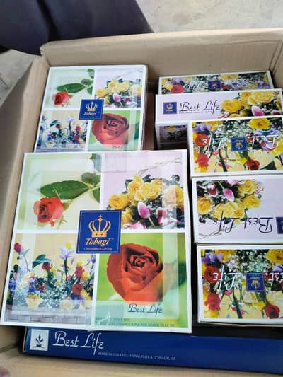 81 Pcs Marble / 66 Pcs Melamine Dinner Seti