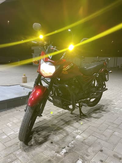 Suzuki gr150 2019 antyr red