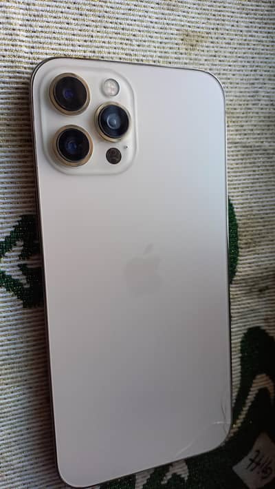 I phone 12 Pro Max factory unlock 128GB wala al Genuan. #0336-7120990.