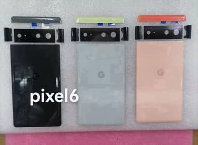 google pixel 6/6pro/7/7pro/8/8pro/9pro/9proxl Orignal back glass