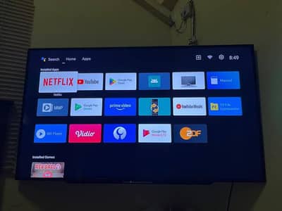 55" inches 8K ultra HD LED