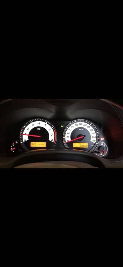 Altis 2009-2014 speedometer