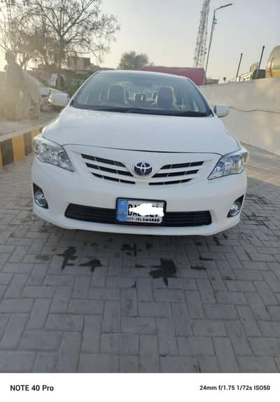 Toyota Corolla altis 2010  model