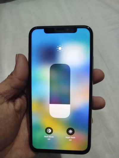 iPhone x 256gb Pta approved led penal b 100% face id & true tone off h