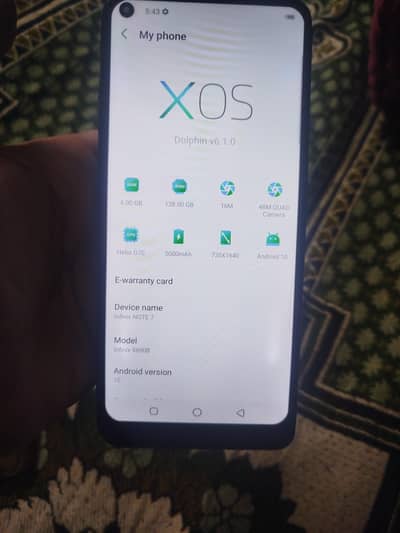 note 7 6 128 pta approve fingerprint ni chlta  only phone