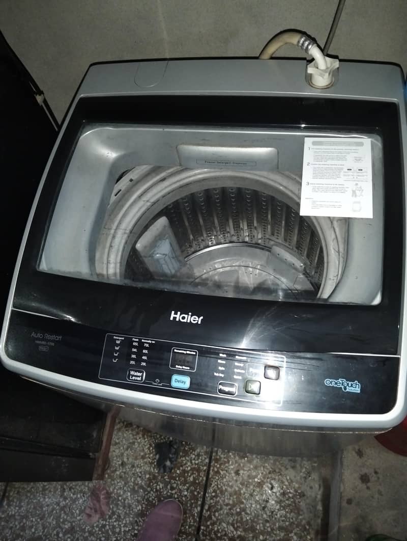 Haier automatic waching machine 4