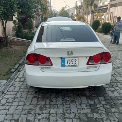 Honda civic rebon full option 2012 model for sell Dina jehlum chat din