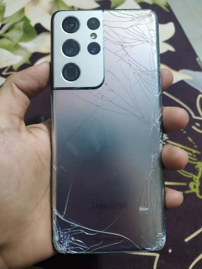 Samsung S21 Ultra panel damage
