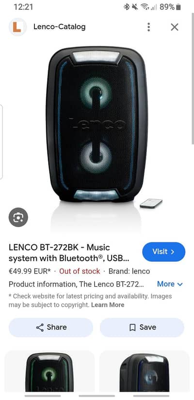 lecna bluetooth branded speaker