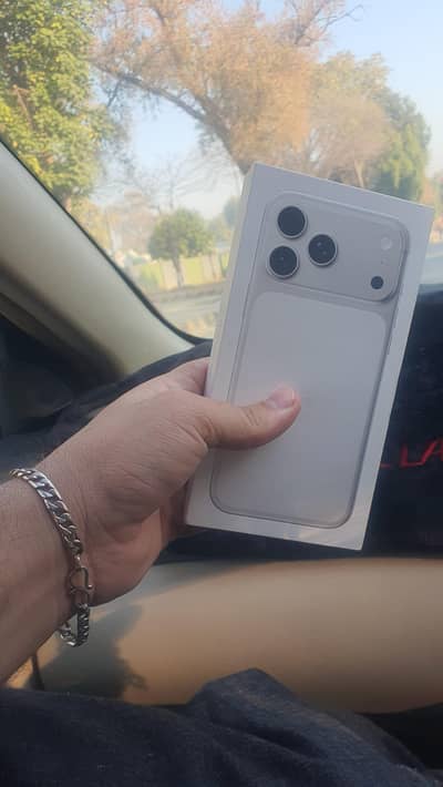 17 pro max hk 512 silver color