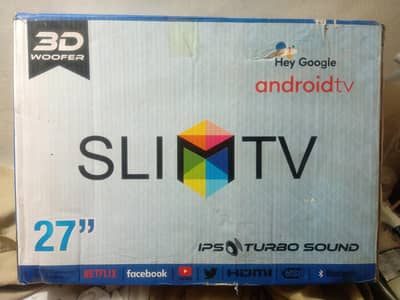 24" display smart LED TV