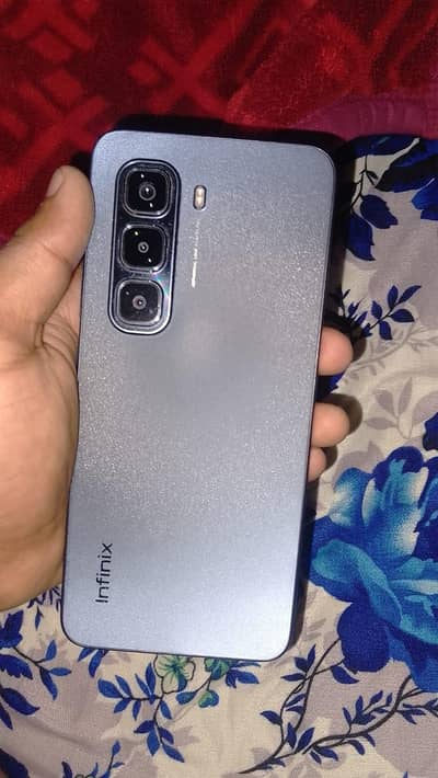 Infinix hot 50 pro phone blue colour