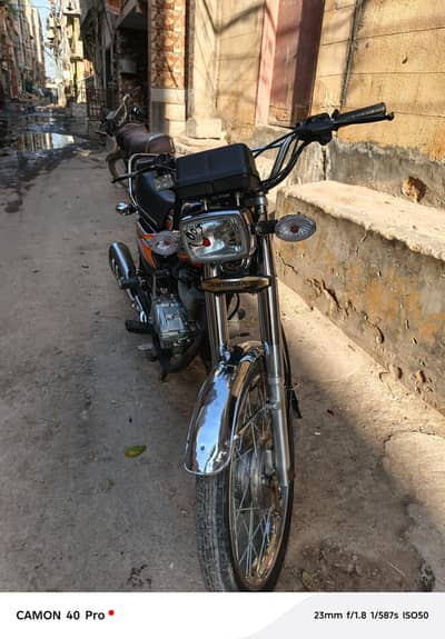 Honda cg 125 22 model