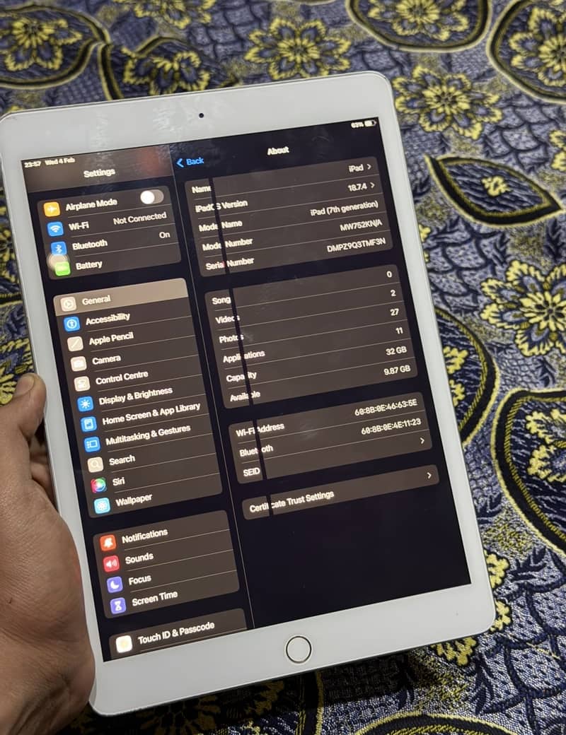 Ipad 7th generation 3