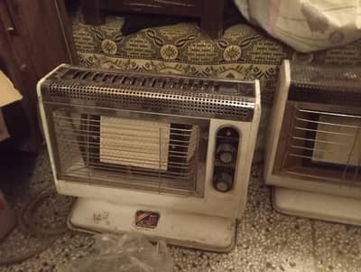slightly used gas heater