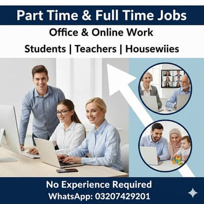 we are hiring candidates for full time,part time online jobs
