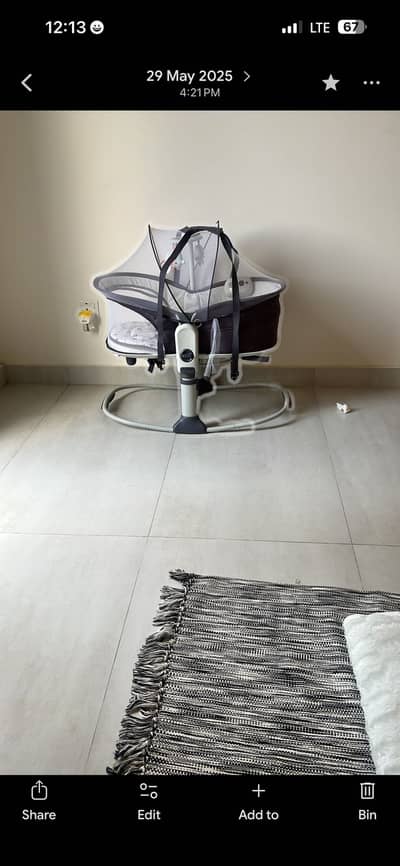 Mastela 6-in-1 Deluxe Multi-Functional Bassinet.  (Only used once)