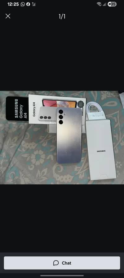 Samsung A14 new condition