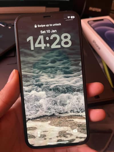 iPhone 12 non 10by10 waterpack 88% health with imei box