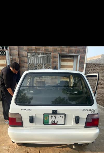 کار مہران ماڈل 2017 وی ایکس سفید رنگ