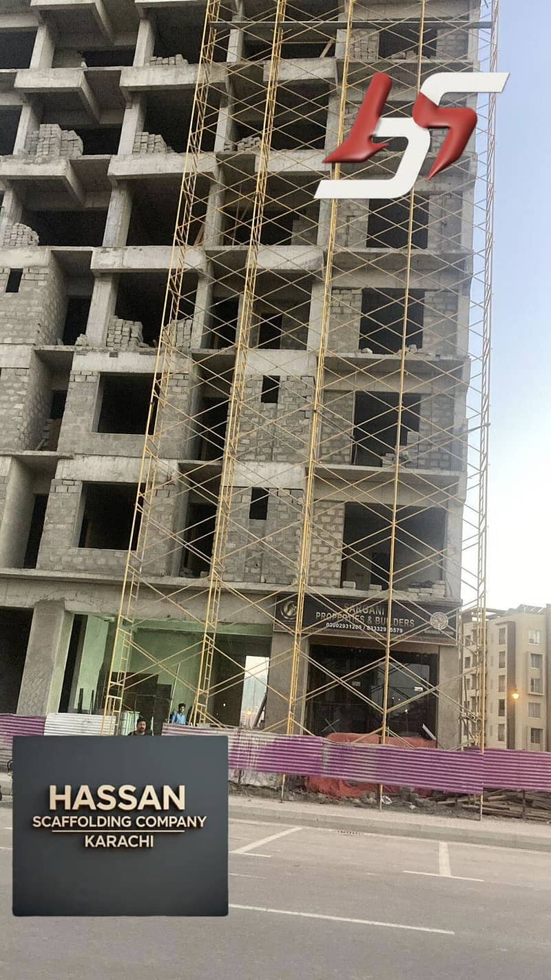 SCAFFOLDING - MOVEABLE PLATFORM - H FRAMES - SHUTTERING - PIPE 16