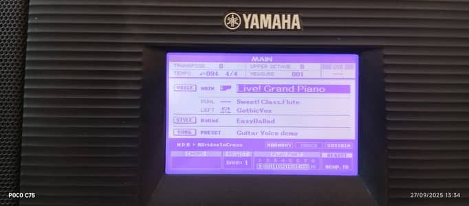 Yamaha PSR S550 Professional Piano Yamaha Keyboard Casio Korg Roland