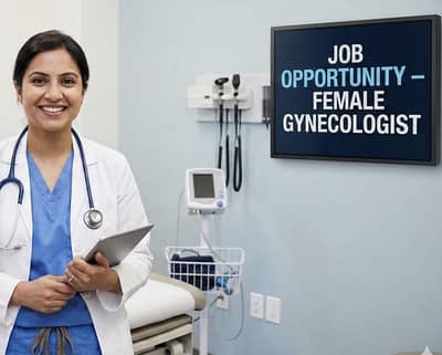  Job Opportunity – Female Gynecologist