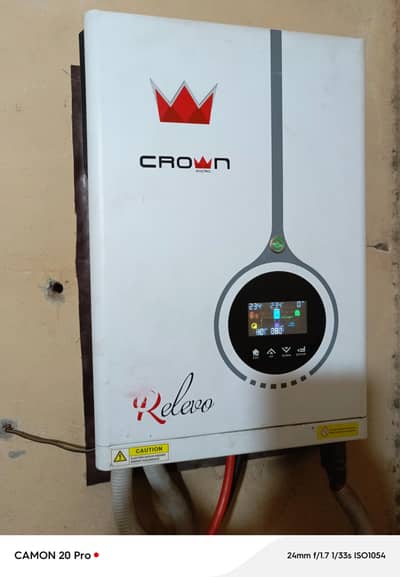 Crown Relevo 4.2 kwh, Breaker & Dc wire GM 25mm