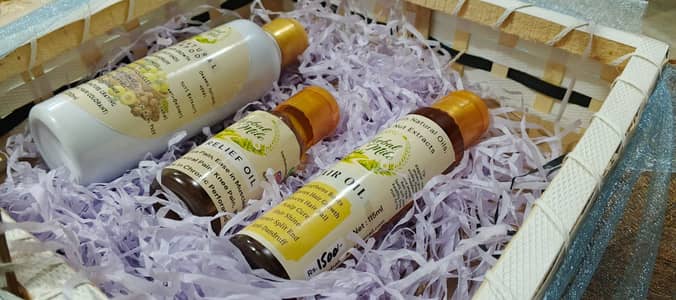 Stop Hair Fall with Herbal Mile Oil