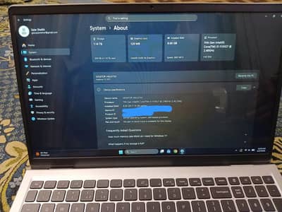 Dell Inspiron 15 3511  i5 11th gen 8gb ddr4 2666 Mhz 256 GB Nvme