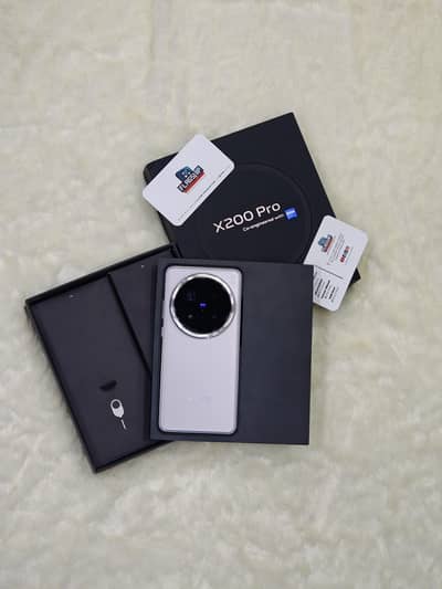 Vivo X200 Pro Official PTA Approved 16GB 512GB Complete Box