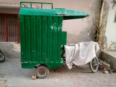 chingchi loder + salesman rickshaw chingchi bike qppcc porfect condtio